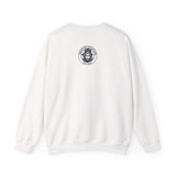 ONLY1GOD Crewneck Sweatshirt — "Saved Not Soft" Boxing Gloves Christian Faith Design