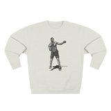 Boxing Crewneck Sweatshirt — "Only 1 God" Vintage Boxer Graphic