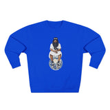 O1G Crewneck Sweatshirt — Seated Figure Illustration