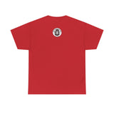 ONLY1GOD "CALVERY" Procession T‑Shirt — Black & White Jesus Carrying Cross Graphic