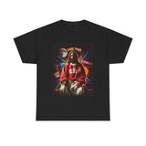 T‑Shirt — 'Divine Power Eternal Life' Graphic Tee (Spiritual Retro Streetwear)