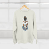 O1G Crewneck Sweatshirt — Seated Figure Illustration