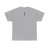 ONLY1GOD "CALVERY" Procession T‑Shirt — Black & White Jesus Carrying Cross Graphic