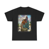 FORGIVE ME FATHER T-Shirt — Comforting Saint Illustration Tee (Religious, Spiritual Devotion Gift)