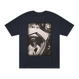 Graphic Tee — Vintage Black & White Candid Photo Print