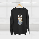 O1G Crewneck Sweatshirt — Seated Figure Illustration