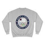 Champion Sweatshirt — "Only 1 God" Olympic Rings Crewneck