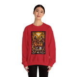 Religious Trinity Crewneck Sweatshirt — Holy Spirit Dove & Sacred Imagery