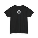 ONLY1GOD "CALVERY" Procession T‑Shirt — Black & White Jesus Carrying Cross Graphic