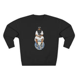 O1G Crewneck Sweatshirt — Seated Figure Illustration
