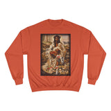 "O1G" LAMB OF GOD Champion Sweatshirt — Vintage Skateboarder Art Crewneck