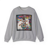 Crewneck Sweatshirt — Spiritual Earth Guardian Graphic Sweatshirt