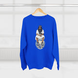 O1G Crewneck Sweatshirt — Seated Figure Illustration