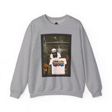 garage sale Crewneck Sweatshirt — Retro Graffiti Photo Print Streetwear