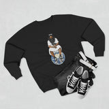 O1G Crewneck Sweatshirt — Seated Figure Illustration