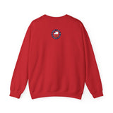 Track Star Crewneck Sweatshirt — Vintage Athlete Photo Graphic