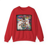 Crewneck Sweatshirt — Spiritual Earth Guardian Graphic Sweatshirt