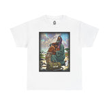 FORGIVE ME FATHER T-Shirt — Comforting Saint Illustration Tee (Religious, Spiritual Devotion Gift)