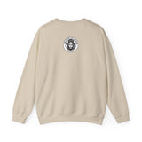 ONLY1GOD Crewneck Sweatshirt — "Saved Not Soft" Boxing Gloves Christian Faith Design