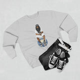 O1G Crewneck Sweatshirt — Seated Figure Illustration